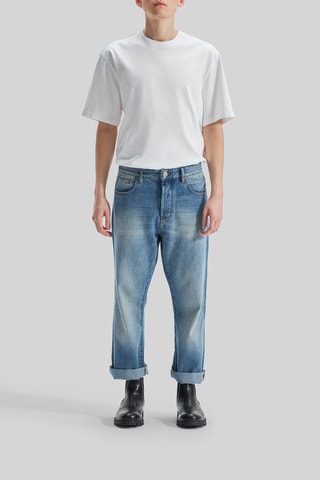 Jeans straight - Indaco - IKKS