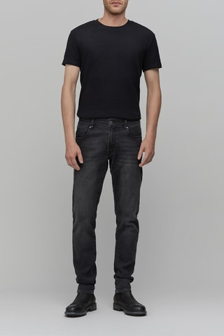 Jeans slim - Grigio scuro - IKKS