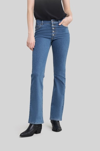 Jeans flare - Blu - IKKS