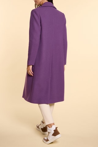 Cappotto in lana - Viola