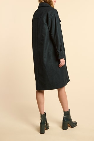 Cappotto in lana - Verde scuro