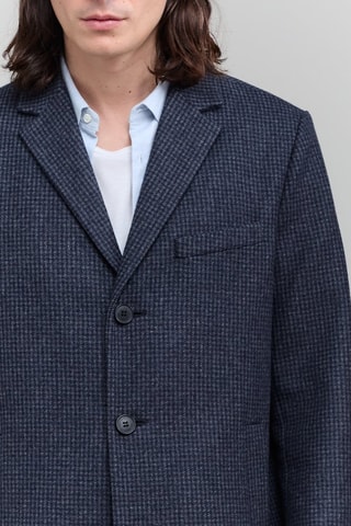 Cappotto in lana - Navy