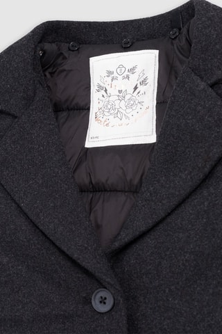 Cappotto con cappuccio - Nero