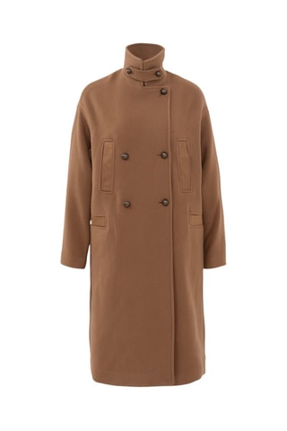 Cappotto in lana - Cammello