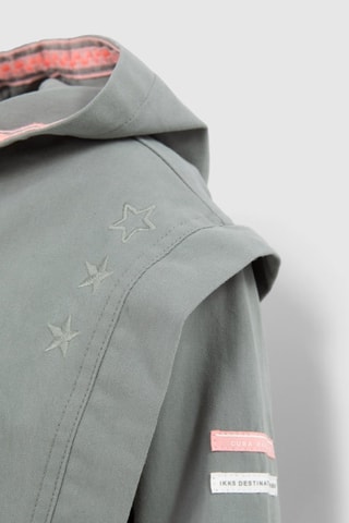 Parka con cappuccio - Kaki chiaro