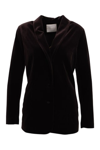 Giacca in velluto - Nero