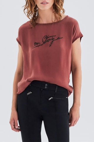 Top - Bordeaux - IKKS
