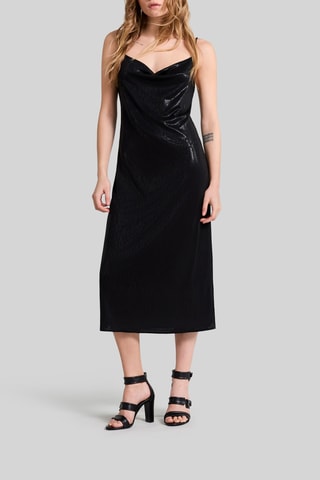 Abito midi - Nero - IKKS