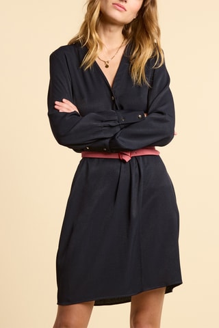 Abito taglio dritto - Navy