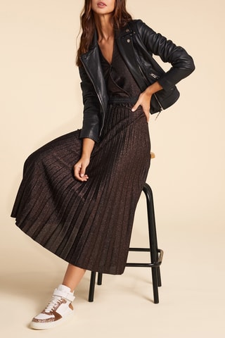 Abito plissé - Antracite