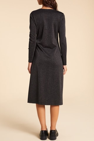 Abito taglio dritto - Nero