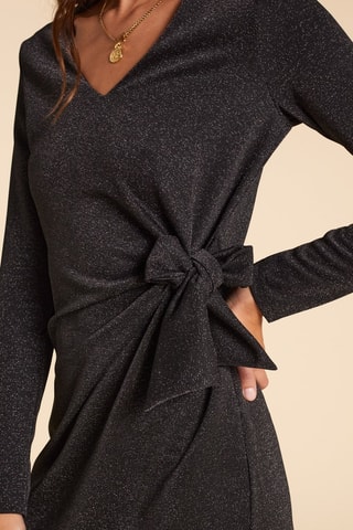 Abito taglio dritto - Nero