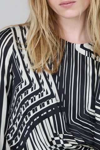 Abito drappeggiato - Nero