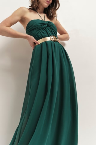 Abito lungo - Verde - One Step