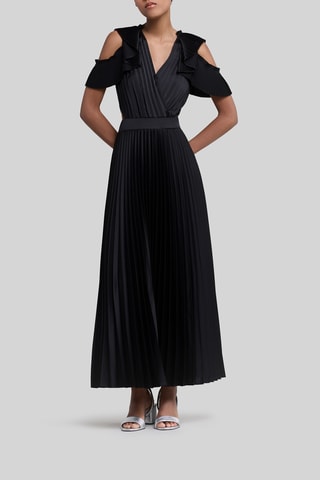 Abito plissé - Nero - IKKS