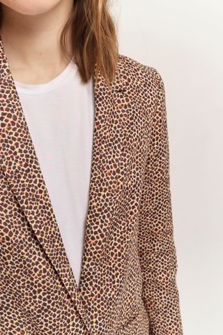 Giacca da completo in lino - Marrone - One Step