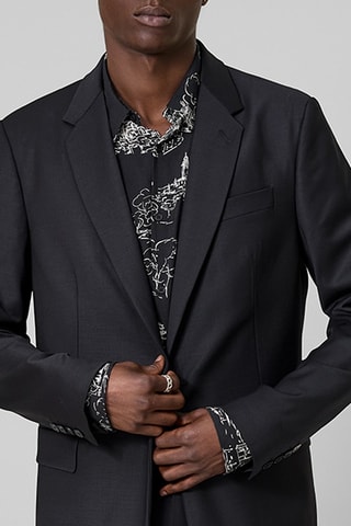 Giacca da completo in lana - Nero