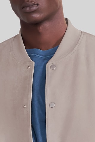 Giubbotto in pelle - Beige - IKKS