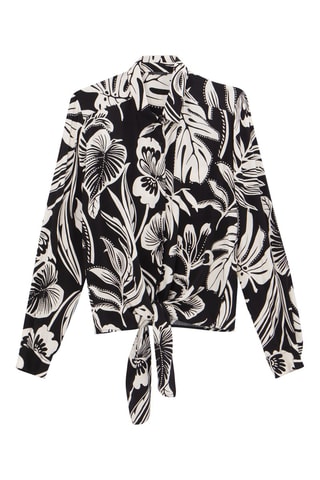 Camicia annodata - Nero - IKKS