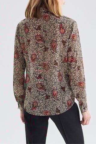 Camicia - Beige e nero