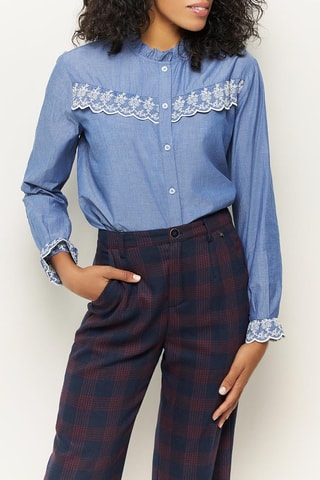 Camicia regular - Azzurro - One Step