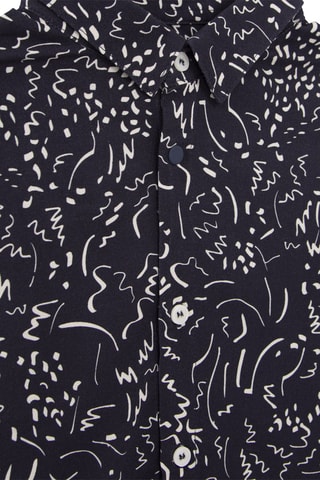 Camicia - Navy ed ecrù 