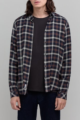 Camicia - Marrone - IKKS