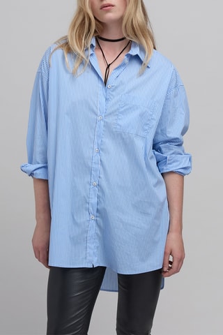 Camicia oversize - Azzurro - IKKS