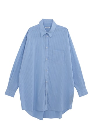 Camicia oversize - Azzurro - IKKS
