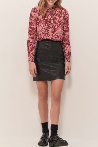 Camicia - Rosso mattone e fucsia