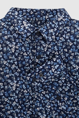 Camicia slim - Indaco