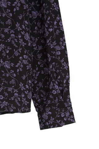 Camicia slim - Viola