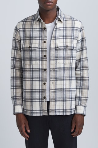 Camicia regular - Beige