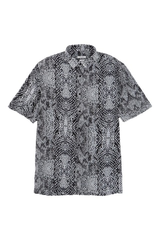 Camicia regular - Nero - IKKS