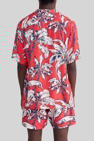 Camicia regular - Rosso - IKKS