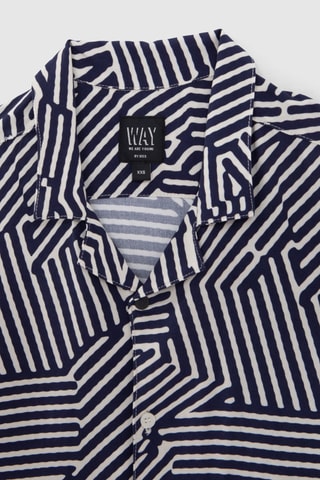 Camicia - Blu - IKKS