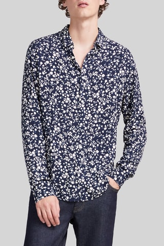 Camicia slim - Blu - IKKS