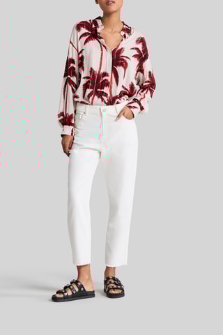 Camicia oversize - Ecrù - IKKS