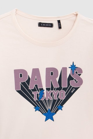 T-shirt - Beige - IKKS