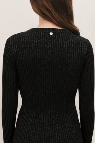 T-shirt in cotone bio - Nero