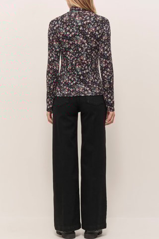 T-shirt - Nero e rosa