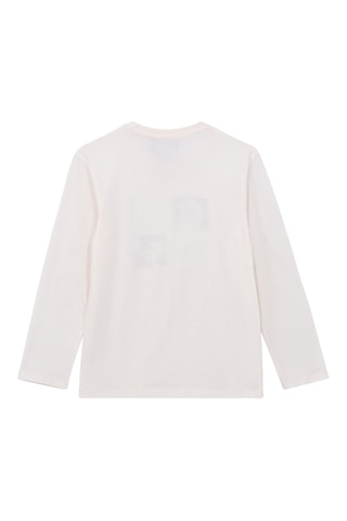 T-shirt in cotone bio Inside Out 2 Disney - Ecrù