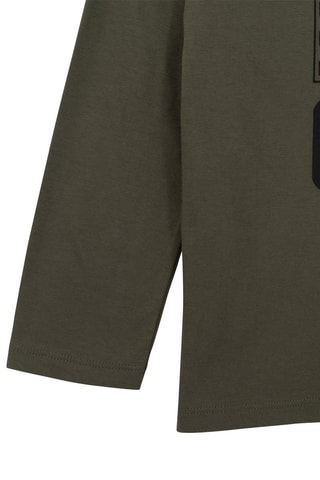 T-shirt in cotone bio Gru e Minions - Kaki