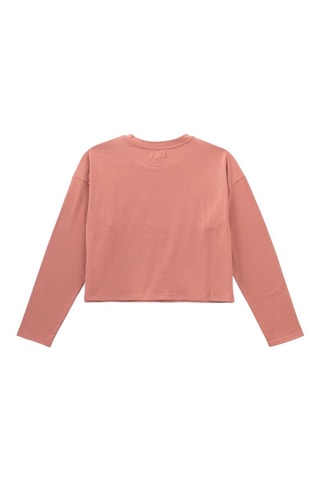 T-shirt in cotone bio - Rosso mattone - IKKS Junior