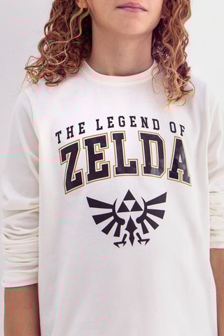 T-shirt Zelda Nintendo - Bianco - IKKS Junior