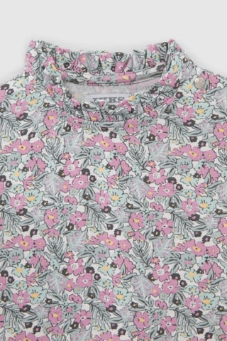 T-shirt - Kaki e rosa - IKKS