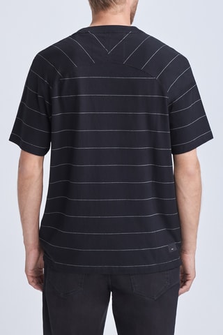 T-shirt in cotone bio - Nero - IKKS