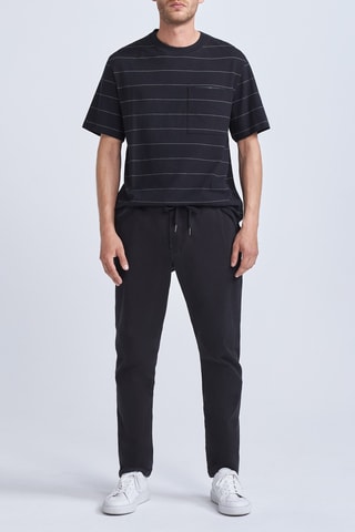 T-shirt in cotone bio - Nero - IKKS