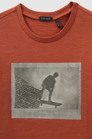 T-shirt - Rosso mattone - IKKS Junior