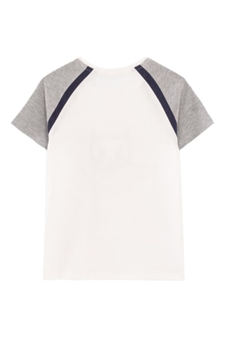T-shirt in cotone bio - Ecrù - IKKS Junior